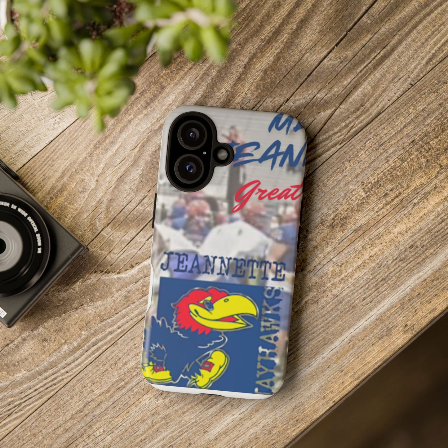 University Spirit Tough Phone Case - Jeannette & Jayhawks Design