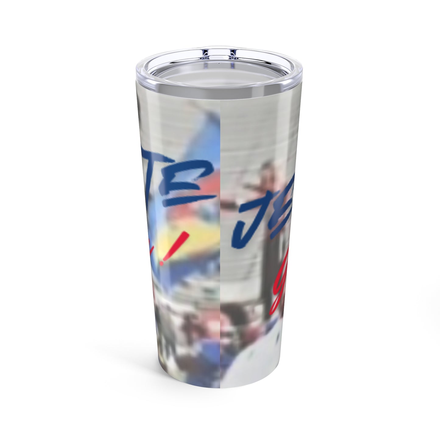 Motivational Tumbler 20oz - "Make It Happen!" - Perfect for Sports Fans