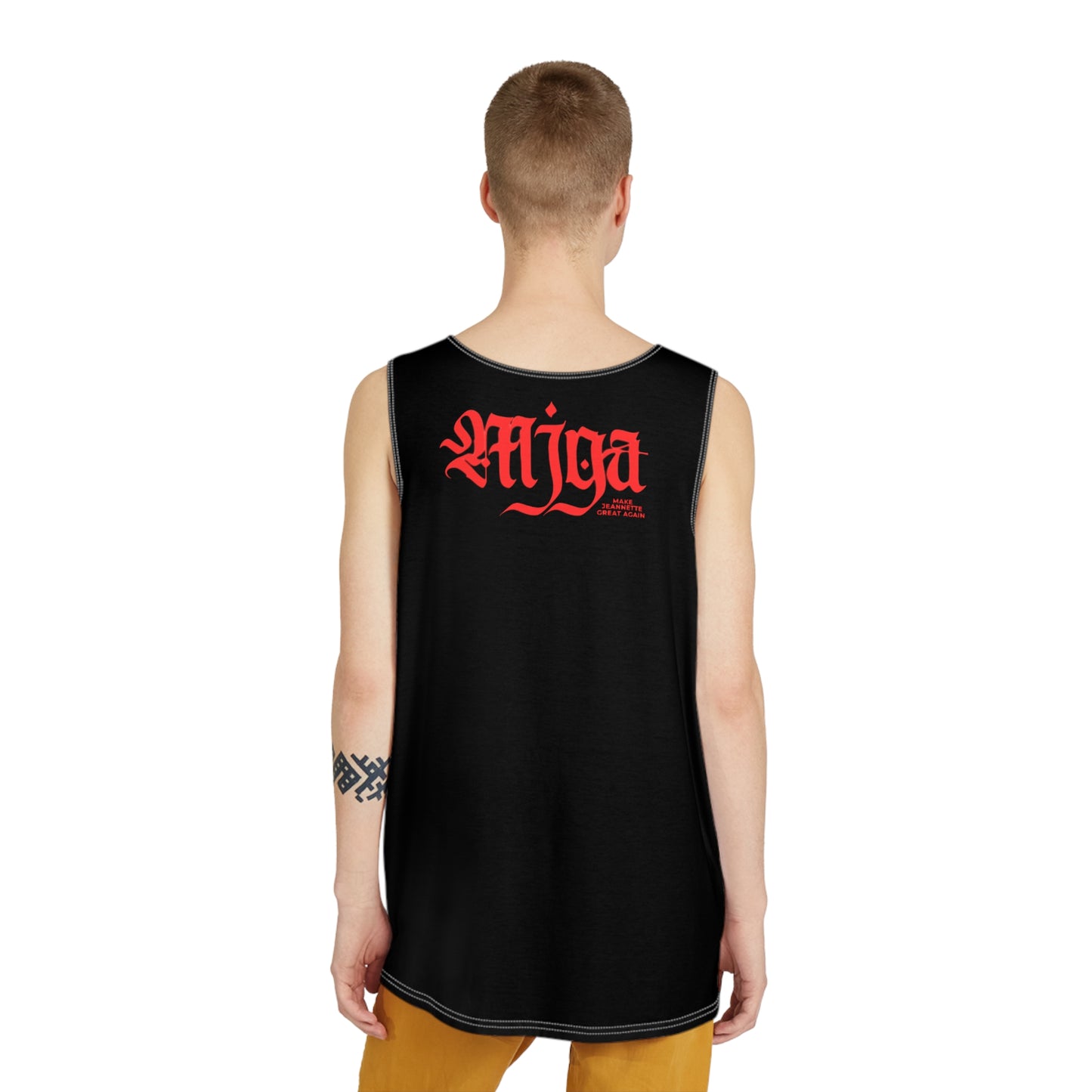 Stylish Men's Tank Top with 'Mija' Design - Perfect for Summer Wear