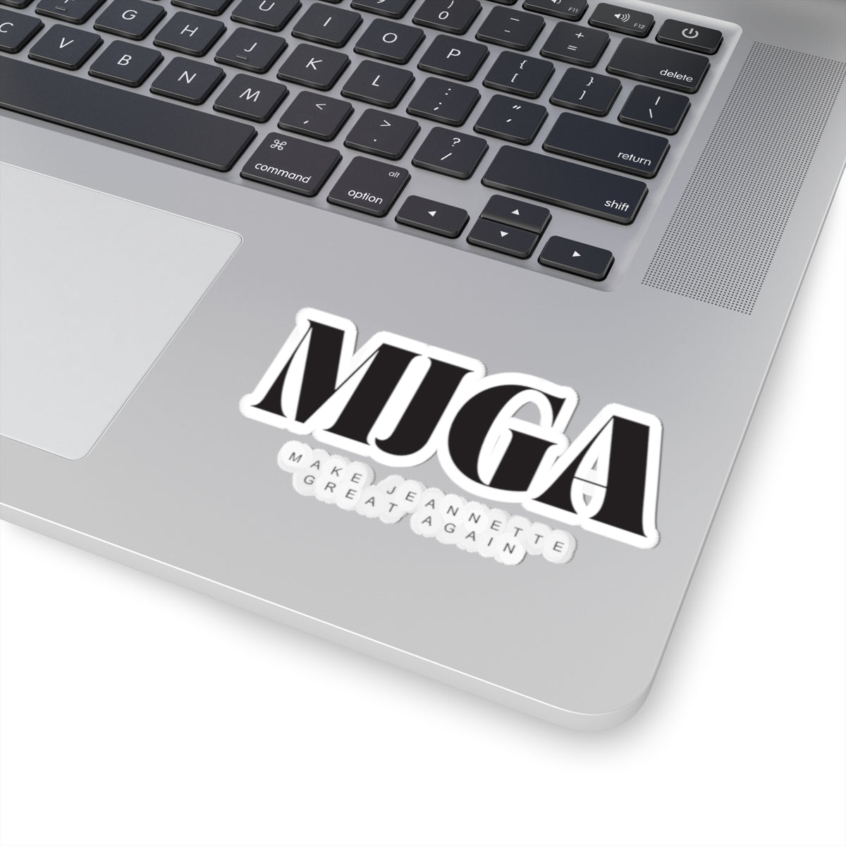 MJGA Kiss-Cut Stickers - Make Jeannette Great Again - Trendy Laptop Decals