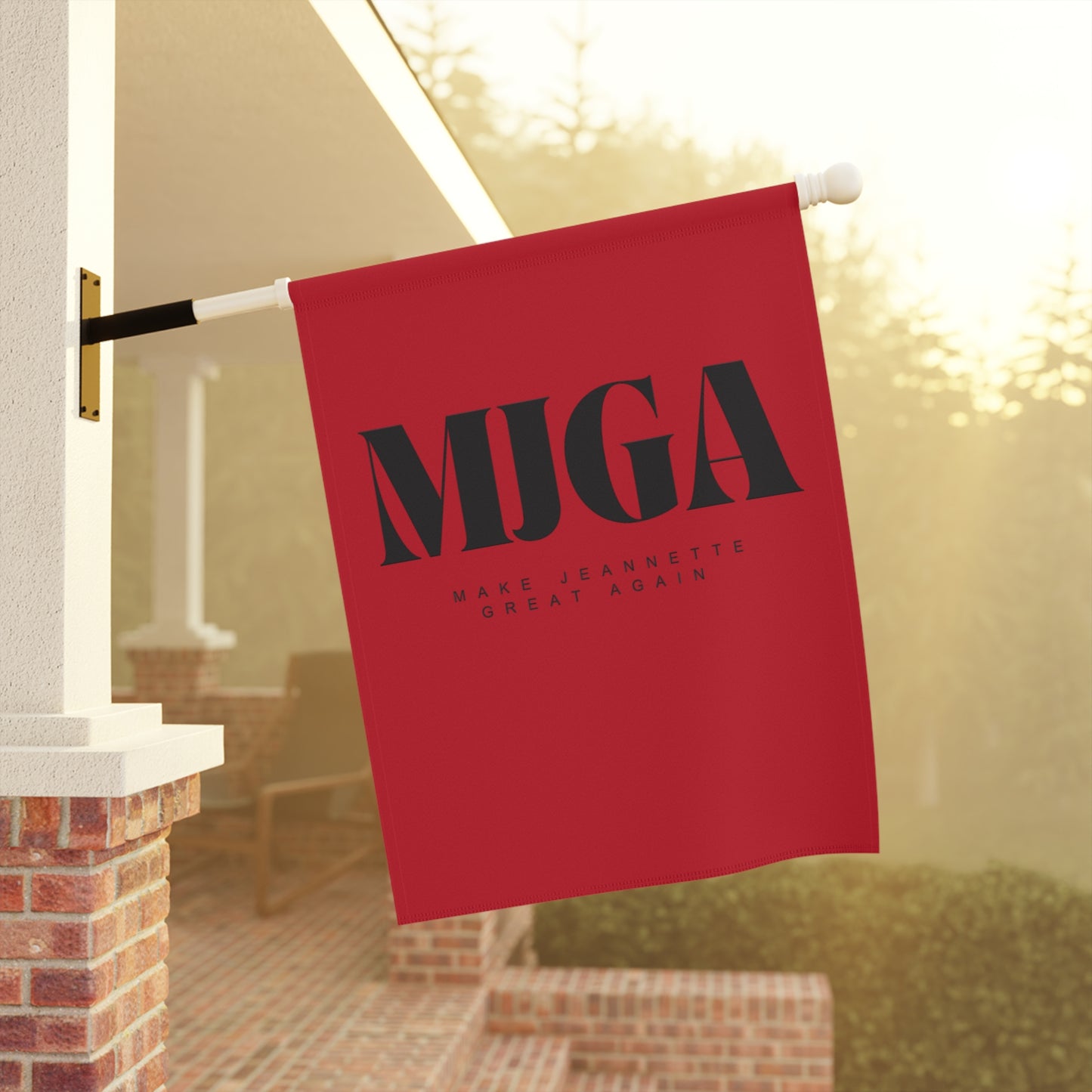MJGA Garden & House Banner - Make Jeannette Great Again Home Decor