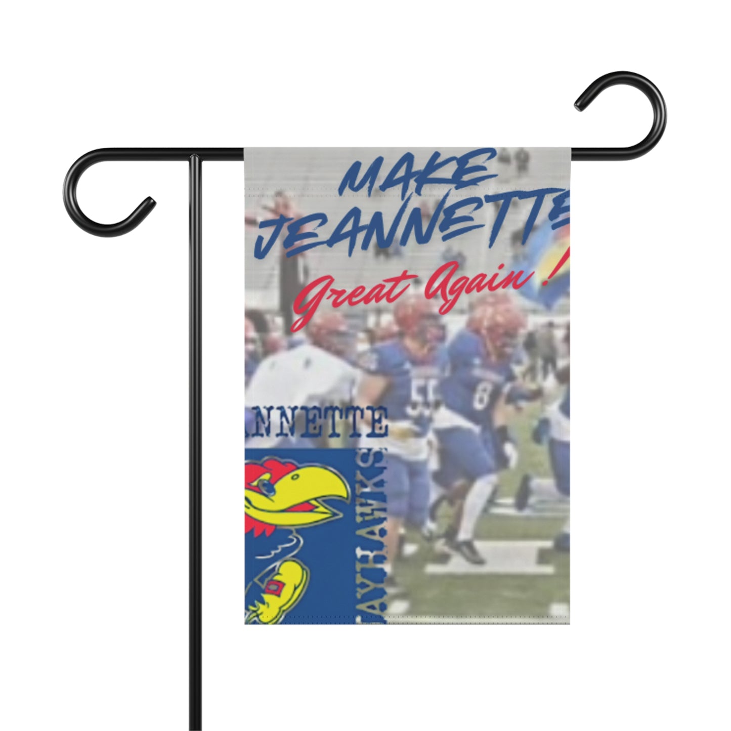 Make Jeannette Great Again Garden Banner - Sporty Outdoor Décor