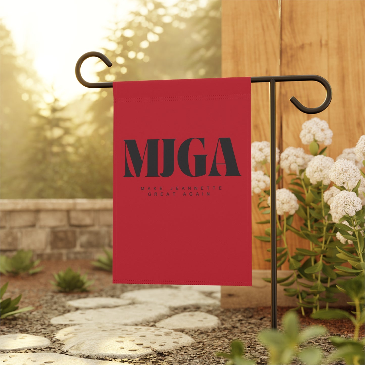 MJGA Garden & House Banner - Make Jeannette Great Again Home Decor