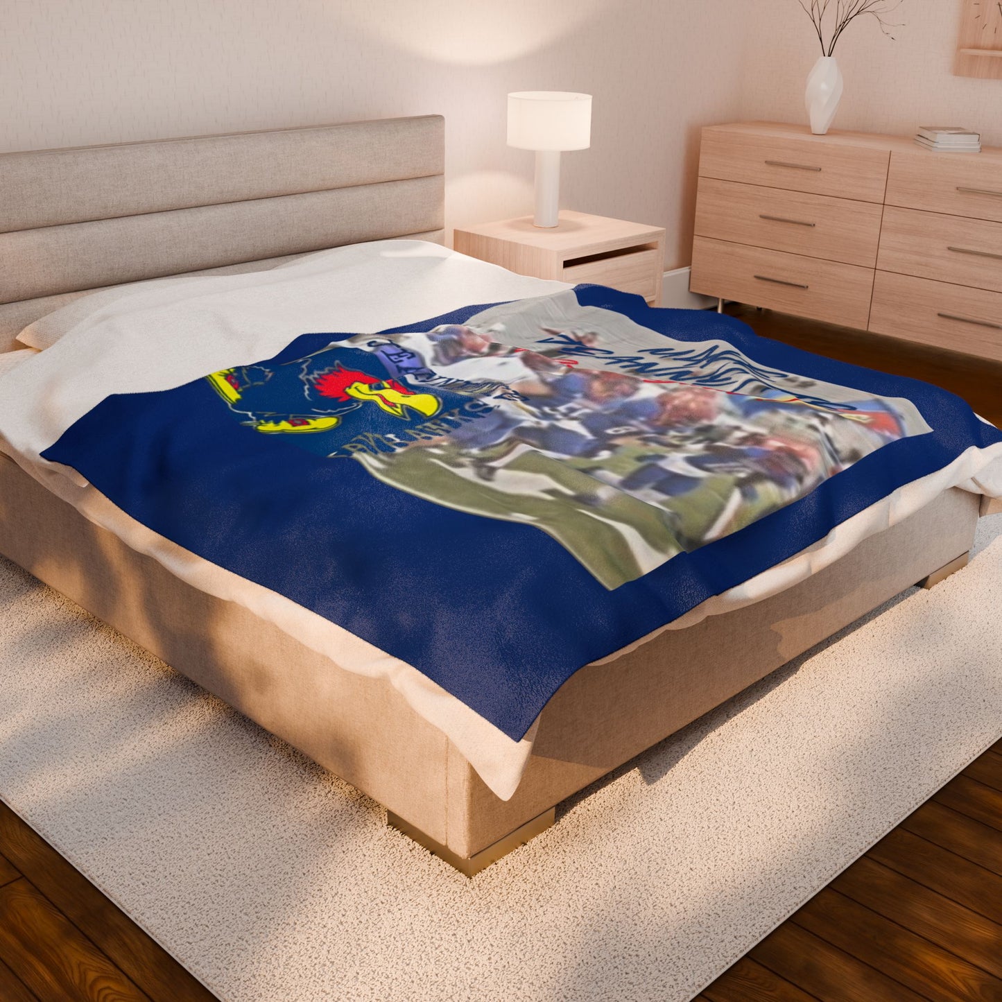 Make Jeannette Great Again Plush Blanket - Cozy Sports Fan Throw