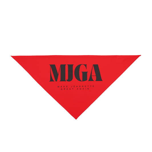 Stylish Pet Bandana - Make Jeannette Great Again
